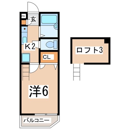 郡山駅 バス26分  土瓜下車：停歩3分 1階の物件間取画像